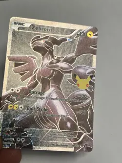 Zekrom (114 Full Art) 114/114 Black & White Holo Pokemon Celebrations NM - Image 1