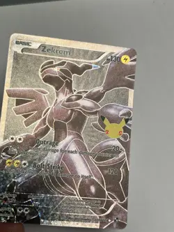 Zekrom (114 Full Art) 114/114 Black & White Holo Pokemon Celebrations NM - Image 2