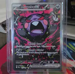 Morpeko ex Special Illustration Rare Pokemon Pitch Black ME05 SIR Holo 117/084 - Image 1