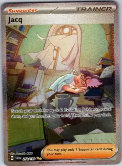 Jacq 250/198 Special Illustration Rare Scarlet & Violet Pokemon Holo Near Mint - Image 1