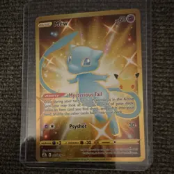 The Pokemon Company Pokemon TCG Celebrations Mew Holo 025/025 Classic EN Basic - Image 1