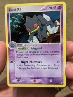 Banette 1/100 Holo Rare Crystal Guardians Pokemon 2006 LP - Image 1