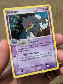 Banette 1/100 Holo Rare Crystal Guardians Pokemon 2006 LP - Image 3