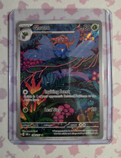 Gloom 198/197 Illustration Rare Obsidian Flames Pokemon Holo Near Mint - Image 1