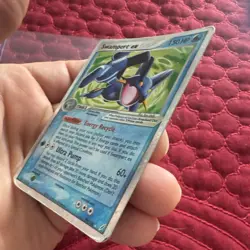 Pokemon 2006 Crystal Guardians Swampert ex 98/100 EX Holo Ultra Rare English - Image 3