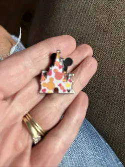 RARE Castle Halloween Treat Candy Lollipop Snack Hidden Mickey Disney Pin 2020 - Image 2