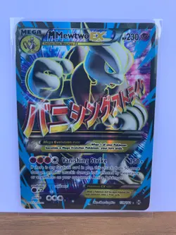 M Mewtwo EX 159/162 Full Art - Pokemon XY Breakthrough NM - Image 1