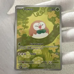 Pokemon TCG Rowlet 090/088 Perfect Order - Pack Fresh - Illustration Rare - Image 1