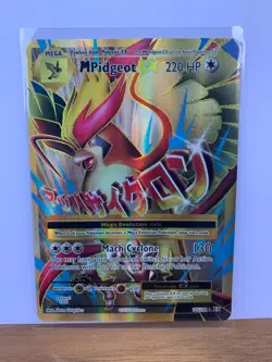 M Pidgeot EX 105/108 Evolutions Ultra Rare Pokemon NM - Image 1