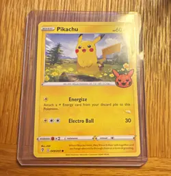 Pokemon TCG Pikachu Evolving Skies 049/203 Reverse Holo English 60 HP 30 - Image 1