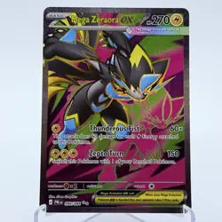 Mega Zeraora ex - 098/084 - Ultra Rare - Pitch Black - NM/M - Pokemon Card - Image 1