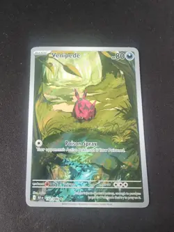 Venipede Black Bolt 132/086 Illustration Rare NM | Pokemon TCG - Image 1