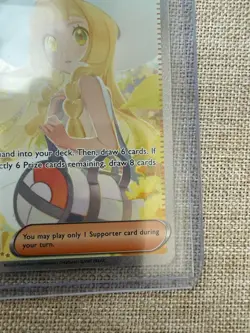 Lillie’s Determination 184/132 Special Illustration Rare Pokemon Mega Evolution - Image 3