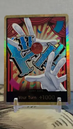 Buggy Gold Don!! Card Your Turn +1000 Foil ENG Bandai One Piece Card Game - Image 1