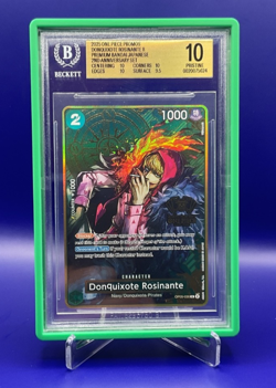 One Piece Donquixote Rosinante op05-030 Japanese 2nd anniversary english BGS 10 - Image 1
