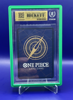 One Piece Donquixote Rosinante op05-030 Japanese 2nd anniversary english BGS 10 - Image 2
