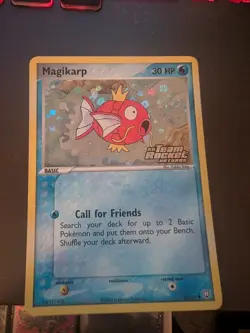 Magikarp 52/109 Holo EX Team Rocket Returns 2004 English Pokemon TCG Card - Image 1