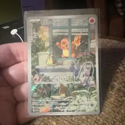Pokemon TCG Charmander SV Promo 044 Holo Card 60 HP English 2023+extra dino card - Image 1