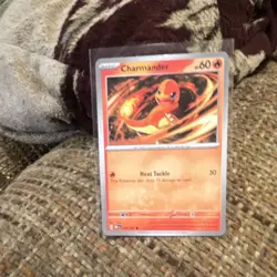 Pokemon TCG Charmander SV Promo 044 Holo Card 60 HP English 2023+extra dino card - Image 3