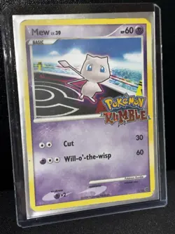 Pokemon Rumble 2009 Mew 10/16 Regular Promo Pokemon TCG Card 60 HP English - Image 1