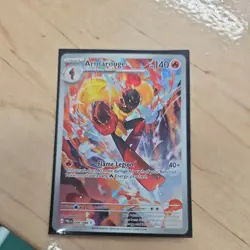 Pokemon Armarouge 086/084 Illustration Rare IR Pitch Black NM Card - Image 1