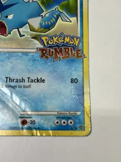 Pokemon Rumble Gyarados 4/16 Stage 1 Dragon 130 HP Card 2009 English - Image 4