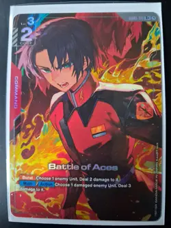 [NM] Battle of Aces R+ Gundam Card Game GD01-111 Newtype Rising - Image 1