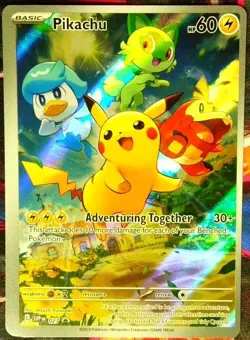 Pikachu 027 Sv: Scarlet & Violet Promo Cards Holo - Image 1