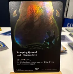 Wizards of the Coast MTG Stomping Ground 0283 Foil Rare EN EOE-EN - Image 1