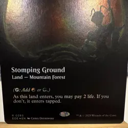 Wizards of the Coast MTG Stomping Ground 0283 Foil Rare EN EOE-EN - Image 3