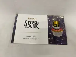 Magic the Gathering MTG Secret Lair Purr Majesty Foil Edition Sealed - Image 1