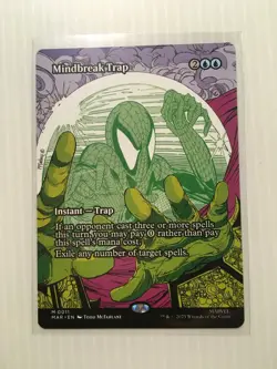 MTG Mindbreak Trap (Borderless) Marvel Eternal-Legal Regular 011 - Image 4