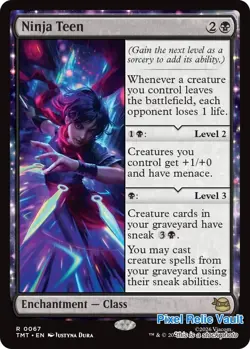 MTG - TMT - 67 - NM - Ninja Teen - Magic - Image 1
