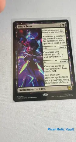 MTG - TMT - 67 - NM - Ninja Teen - Magic - Image 2