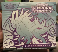 Pokemon TCG Temporal Forces Elite Trainer Box ETB New Sealed Walking Wake - Image 1