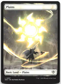 Plains (0267) 267 Land Secrets of Strixhaven Magic: The Gathering Foil Near Mint - Image 1