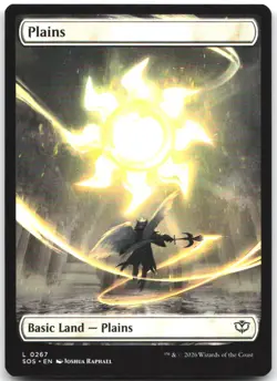 Plains (0267) 267 Land Secrets of Strixhaven Magic: The Gathering Near Mint - Image 1