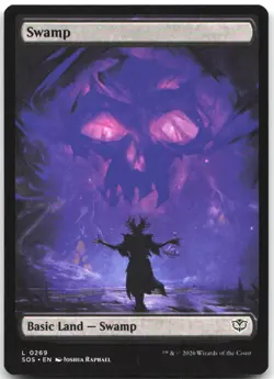Swamp (0269) 269 Land Secrets of Strixhaven Magic: The Gathering Near Mint - Image 1