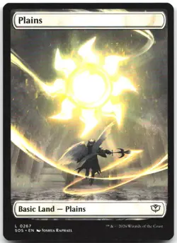 Plains (0267) 267 Land Secrets of Strixhaven Magic: The Gathering Near Mint - Image 1