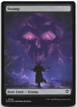 Swamp (0269) 269 Land Secrets of Strixhaven Magic: The Gathering Foil Near Mint - Image 1