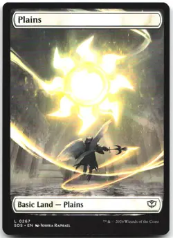 Plains (0267) 267 Land Secrets of Strixhaven Magic: The Gathering Near Mint - Image 1
