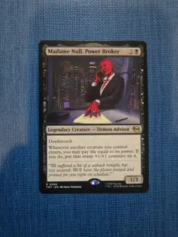 Madame Null, Power Broker 0066 Teenage Mutant Ninja Turtles Magic NM - Image 1