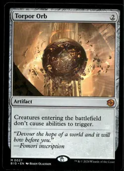 TORPOR ORB OUTLAWS OF THUNDER JUNCTION: THE BIG SCORE MAGIC: THE GATHERING LP - Image 1