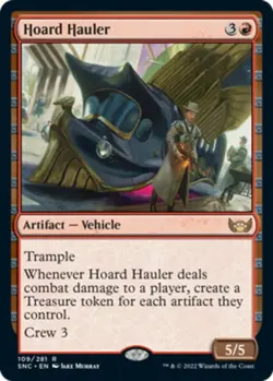 x1 Hoard Hauler - Foil R MTG Streets of New Capenna M/NM, English - Image 1