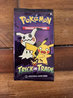 2023 Pokemon Trick Or Trade Card Booster Pack Halloween Trick Or Treat - Image 1