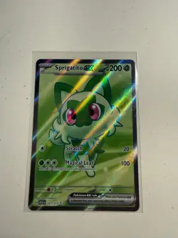 Sprigatito ex 251/217 Ultra Rare Ascended Heroes Pokemon Holo Near Mint - Image 1
