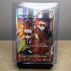 Pokemon TCG Team Flare Grunt XY 73a/83 Full Art Holo Ultra Rare English - Image 1