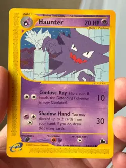 HAUNTER 63/144 Skyridge VERY RARE E-Reader Pokemon TCG card NM - Image 2