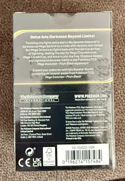 Pokemon TCG ME05 Pitch Black Booster Bundle Sealed New - Image 3