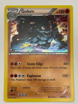 Golem 45/83 Holo NM/M R Generations Pokemon - Image 1
